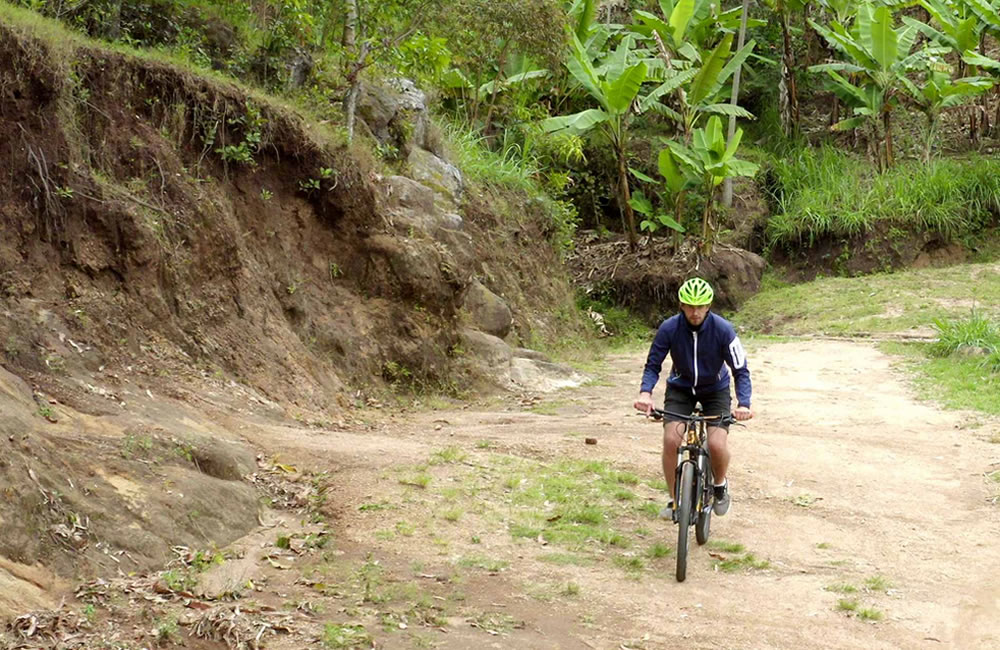 Biking the Congo Nile Trail